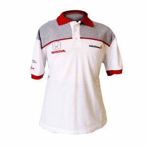 PLP02 Playera Tipo Polo combinada frente y espalda (base blanca)